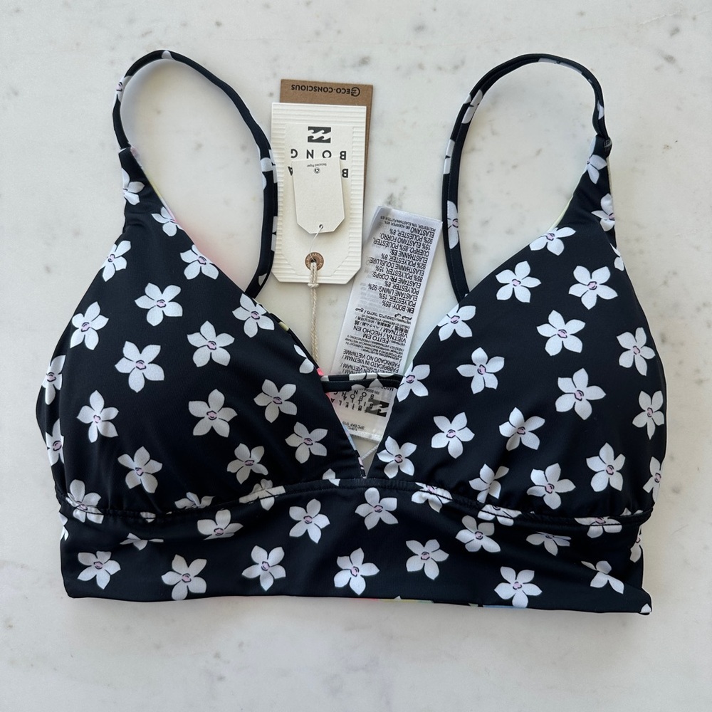 NWT Billabong WOMEN'S FEELIN TROPICAL RV V NECK CAMI - Picture 5 of 7